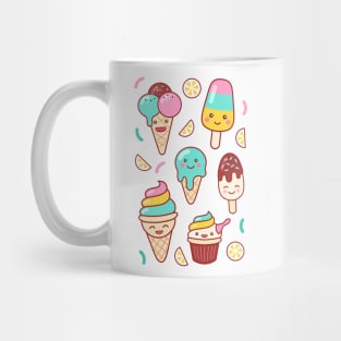 Ice Cream Emoji Mashup #2 Mug